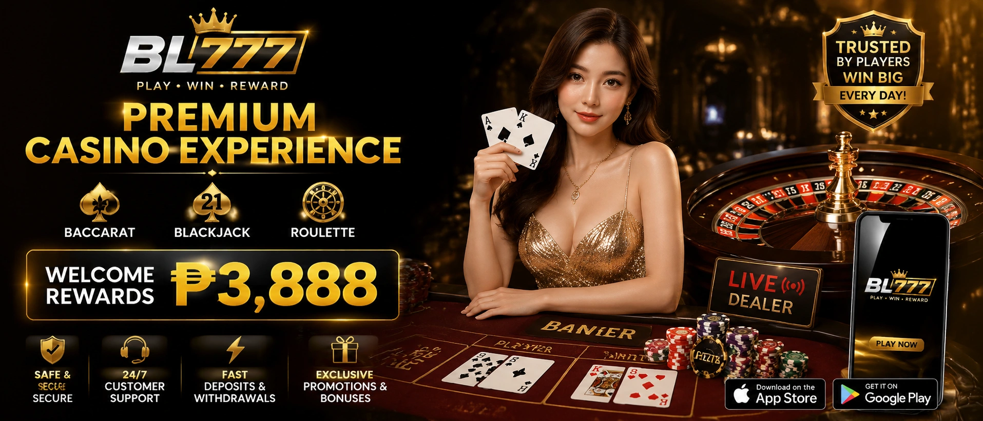 Live dealer gaming visual
