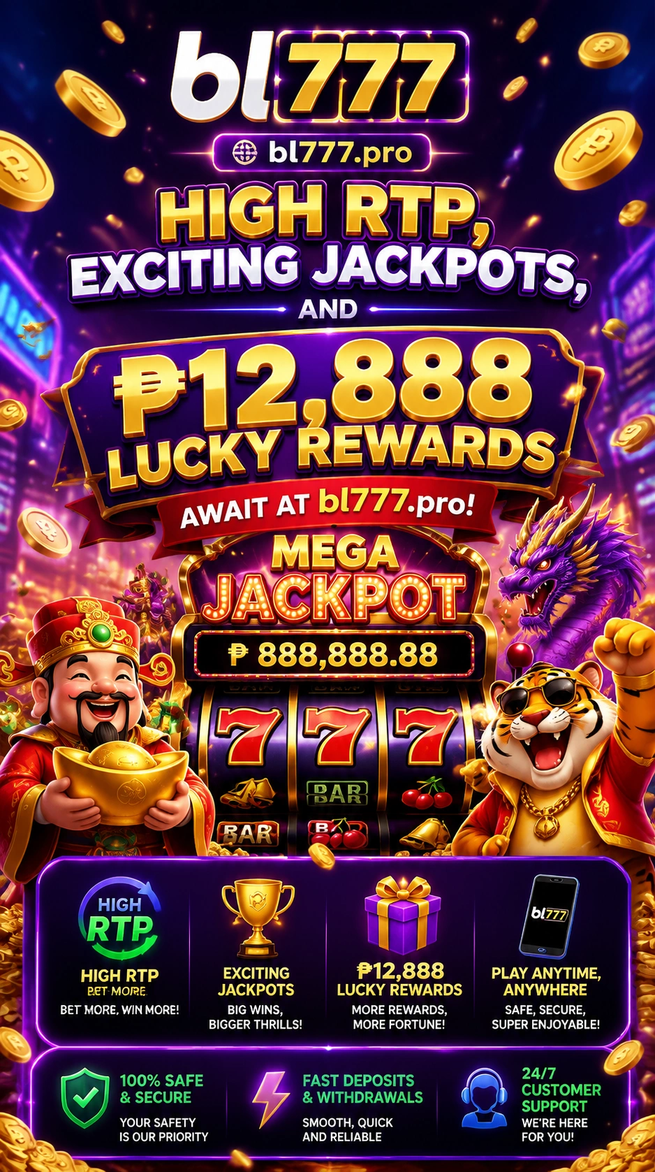 Free spin slot and bonus feature visual