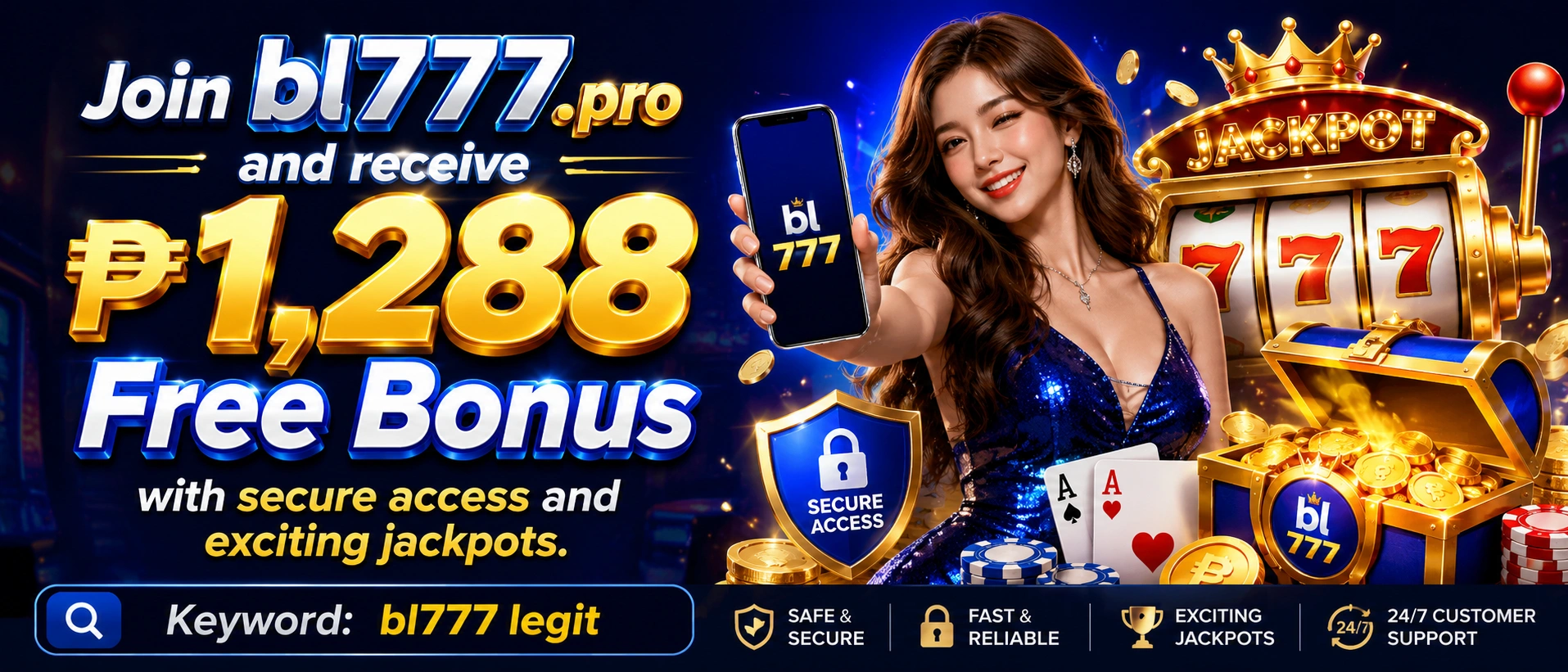 BL777 casino popular games showcase visual