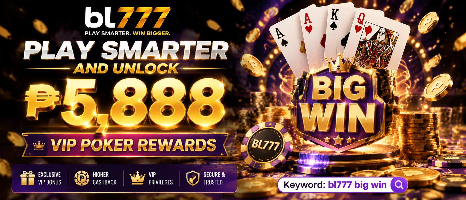 BL777 poker lobby visual